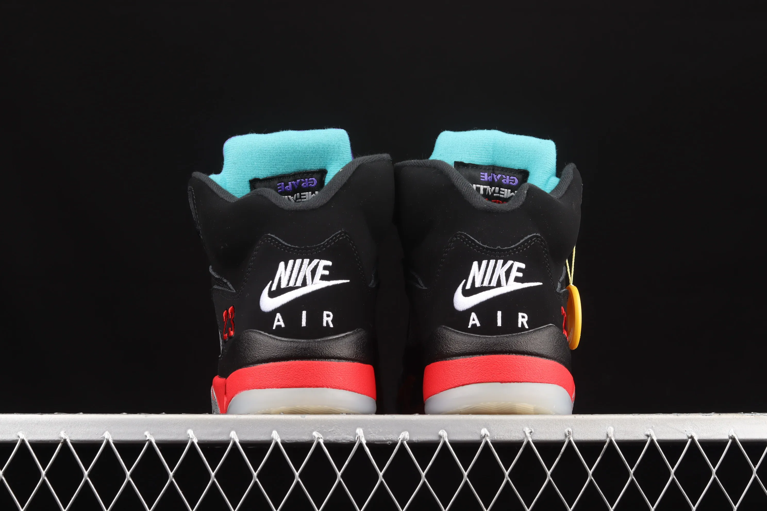 All categories Air Jordan Jordan series basketball shoes Air Jordan 5 G version Air Jordan 5 ''Top 3'' AJ5 Joe 5 grape purple black red CZ1786-001